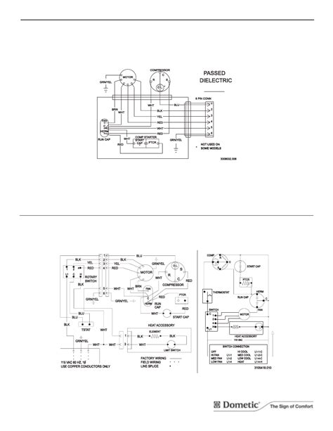 wiring diagram  dometic ac