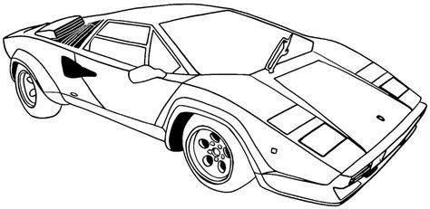 sports car coloring sheets  print quality coloring page coloring home