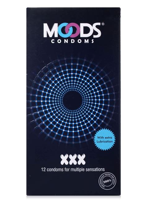 Moods Xxx Condom 12s X 2