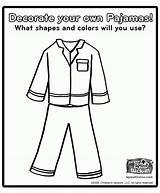 Pajama Coloring Polar Express Pages Pajamas Preschool Llama Red Crafts Template Party Activities Christmas Kids Decorate Craft Theme Letter Pj sketch template
