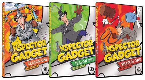 Inspector Gadget Complete Season 1 Volumes 1 3 Movies And Tv
