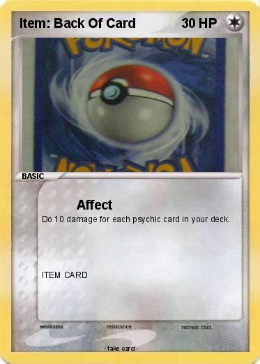 pokemon item   card affect  pokemon card