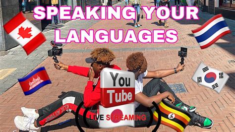 speaking  languages  youtube