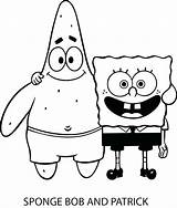 Spongebob Coloring Patrick Pages Bob Sponge Squarepants Printable Easy Drawing Birthday Color Sunger Drawings Cartoon Print Simple Colouring Sheets Wecoloringpage sketch template