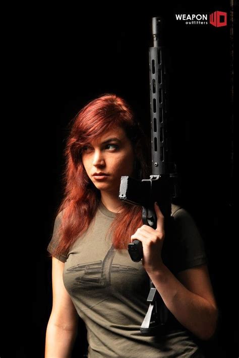 weapon outfitters do some great promo shoots girl guns guns girl