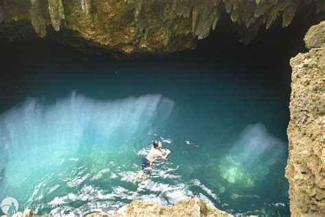 cabagnow cave   plunge   mystical cave pool   bohol