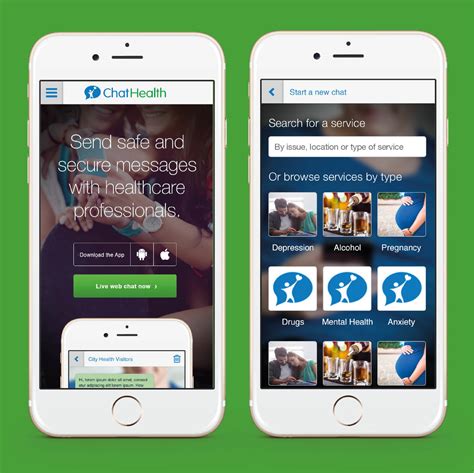 Chathealth Nhs Mobile App For Health In Schools Ie Digital