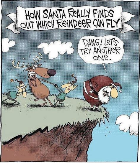 How Santa Really Finds Out Which Reindeer Can Fly Funny