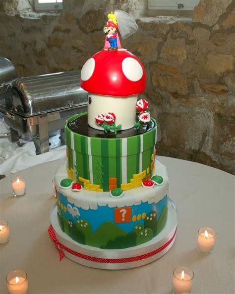 totally geeky or geek chic super mario bros cake