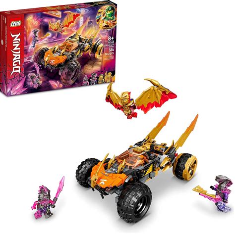 lego ninjago coles dragon cruiser  ninja car building toy set