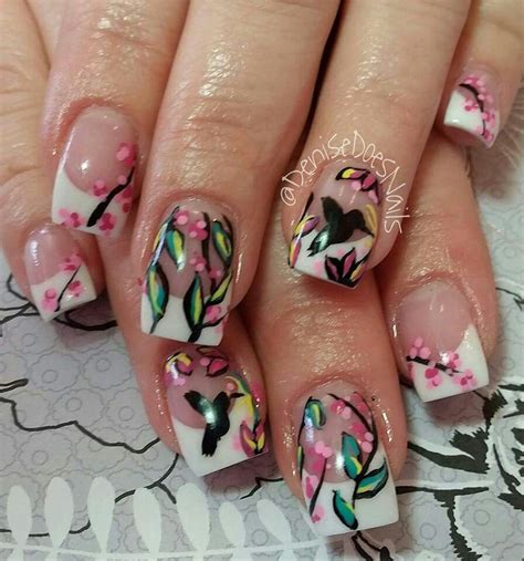 Hummingbird Nail Art Spring Nail Art Nail Art Galleries Cute Nail