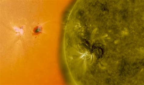 Nasa Capture Stunning 13 Days Time Lapse Video Of Huge Sunspot