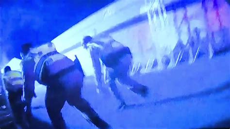 bodycam video shows frantic search  las vegas gunman abc houston