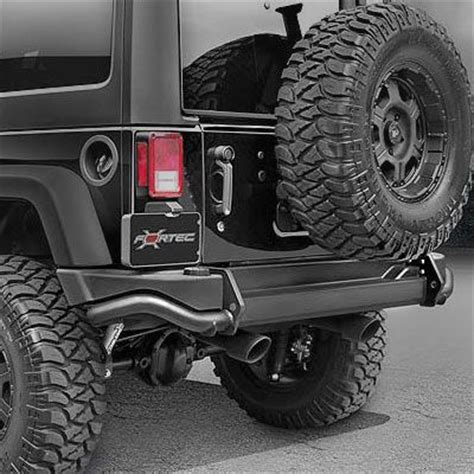 aev premium rear bumper  textured black    jeep wrangler