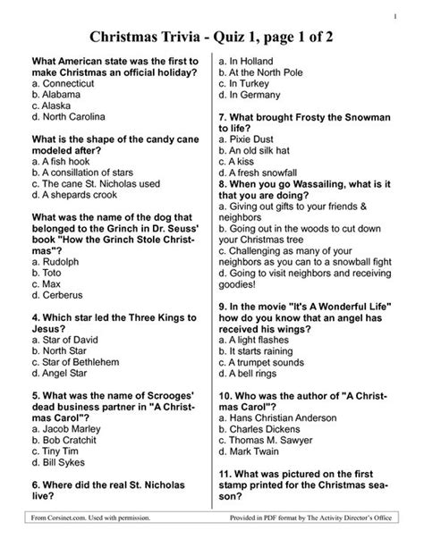 printable trivia questions  answers  ideas