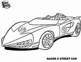 Speed Racer Coloring Pages Getdrawings Print Getcolorings Search sketch template