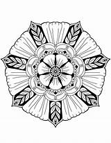 Blume Blumenmandala Ausdrucken Difficulty Clipartmag sketch template