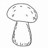 Fungi Pilze Fensterbilder Malvorlagen Pflanzen Jump sketch template