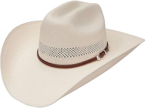 stetson mens rincon vented straw cowboy hat natural   amazonca
