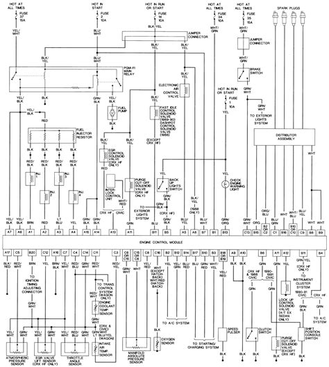 honda civic wiring diagram updapper