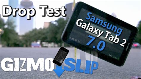 drop test samsung galaxy tab 2 7 0 youtube