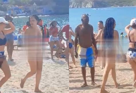 video mujer desnuda escandalizó a la comunidad en taganga bailó y