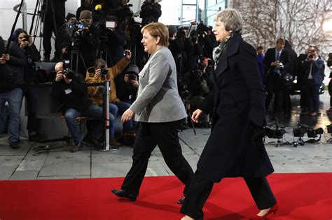 theresa  meets  eu leaders  brexit deal chaos vox