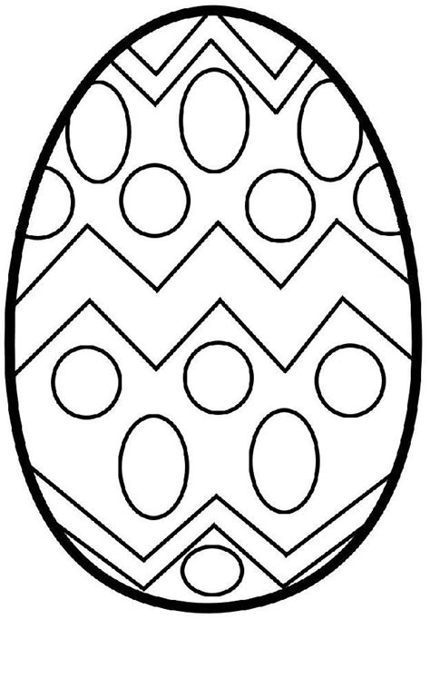 blank easter egg template  print easter egg coloring pages