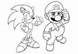 Coloring Characters Hedgehog Yoshi sketch template