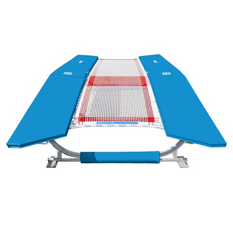 double mini tramp  mm web bed sports equipment supplies