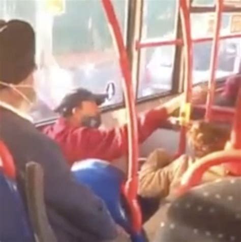 man kicks girl 16 on bus after shouting at her for not wearing mask