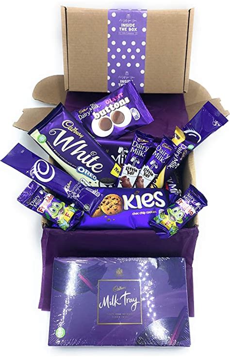 inside the box ts cadbury chocolate hamper selection box