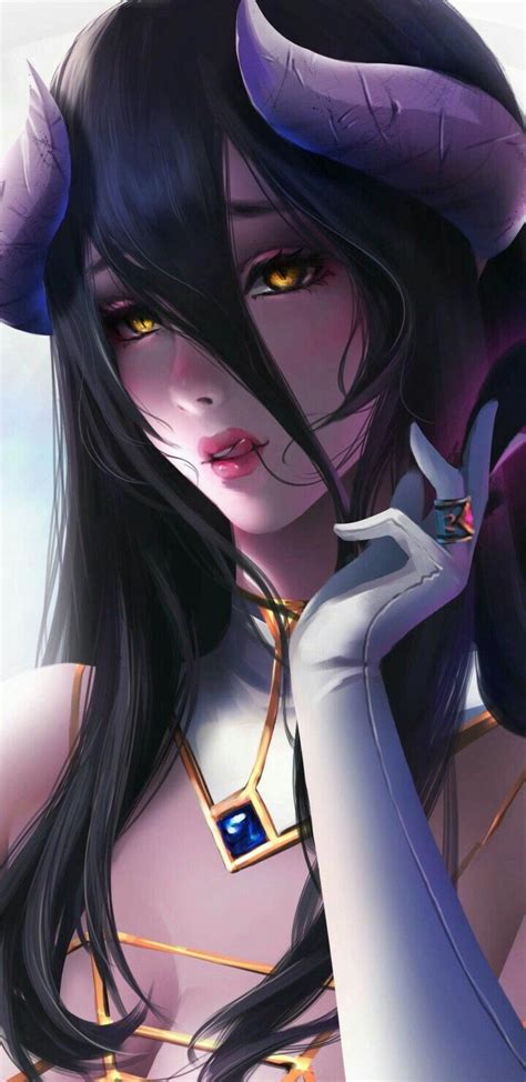 albedo overlord com imagens overlord personagens de anime