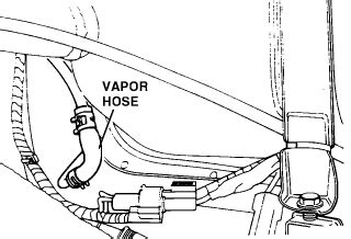 fuel lines    disconnect  fuel lines   bottom