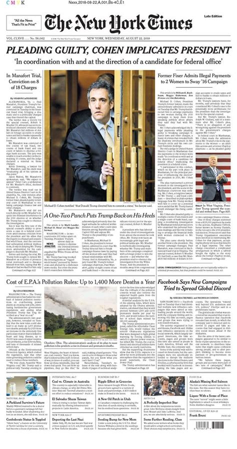 new york times cover enoughtrumpspam