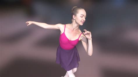 Ballet Dancer 3d Model By Figurama™ Figurama [4d7f1ee] Sketchfab