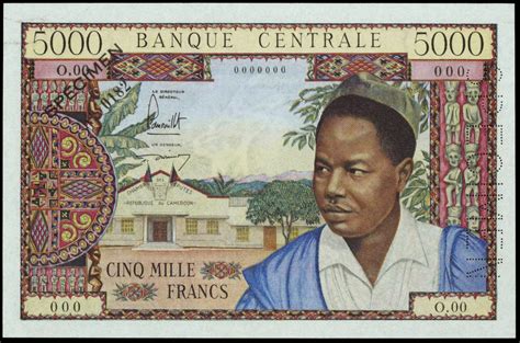 cameroon  francs banknote world banknotes coins pictures