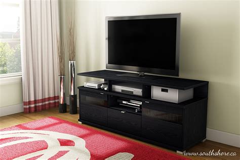 Black Tv Stand Flat Screen 58 Inch Television