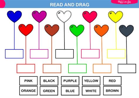 colours  colours worksheet
