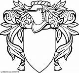 Heraldry Coat Mantling Helm Crest Mantle Wappen Heraldica Colouring Around Crests Knights Escudo sketch template