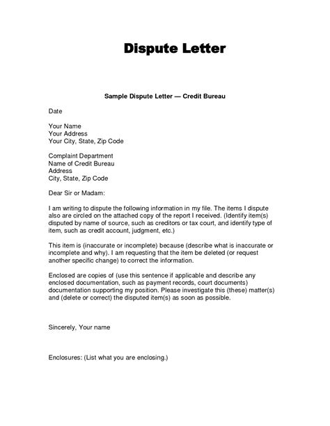 credit inquiry removal letter template collection letter template