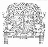 Coloring Pages Volkswagen Mandalas Para Adult Pintar Color Vw Colorir Bug Herbie Printable Mandala Pdf Dezenhos Colouring Imprimir Book Desenho sketch template