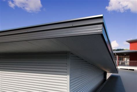 steel fascia provide  protective covering   fascia boards  edges   roof decking