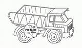Truck Dump Coloring Pages Drawing Kids Large Getdrawings Transportation Printable Wuppsy sketch template