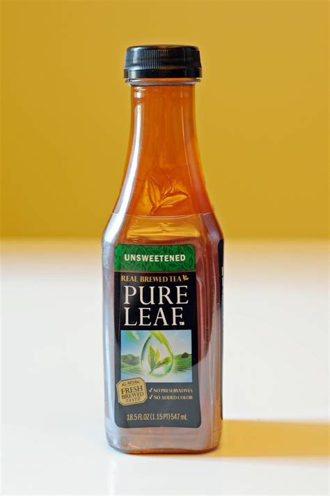 pure leaf unsweetened tea  iced teas  love   popsugar food