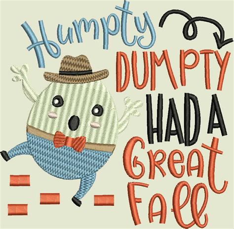 humpty dumpty   great fall  sizes products swak embroidery