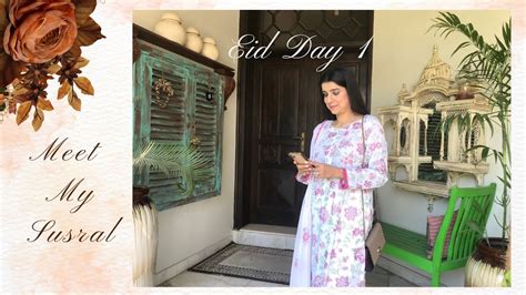 meet  susral eid day  vlog  youtube