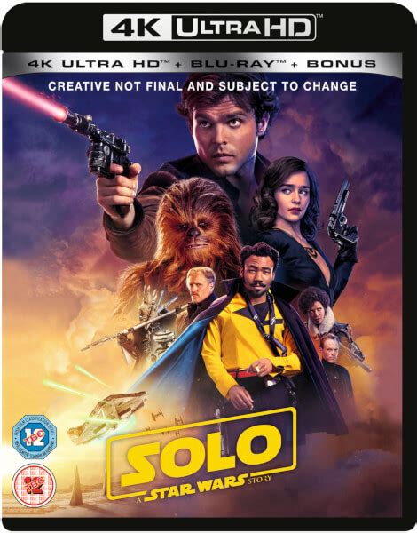 Solo A Star Wars Story 4k Ultra Hd Blu Ray