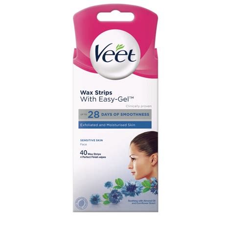 buy veet cold wax strips face sensitive chemist direct