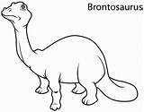 Brontosaurus Coloring Apatosaurus Pages Dinosaur Printable Clipart Getcolorings Kids Color Library Getdrawings Popular Sitting Neck Clip Long sketch template